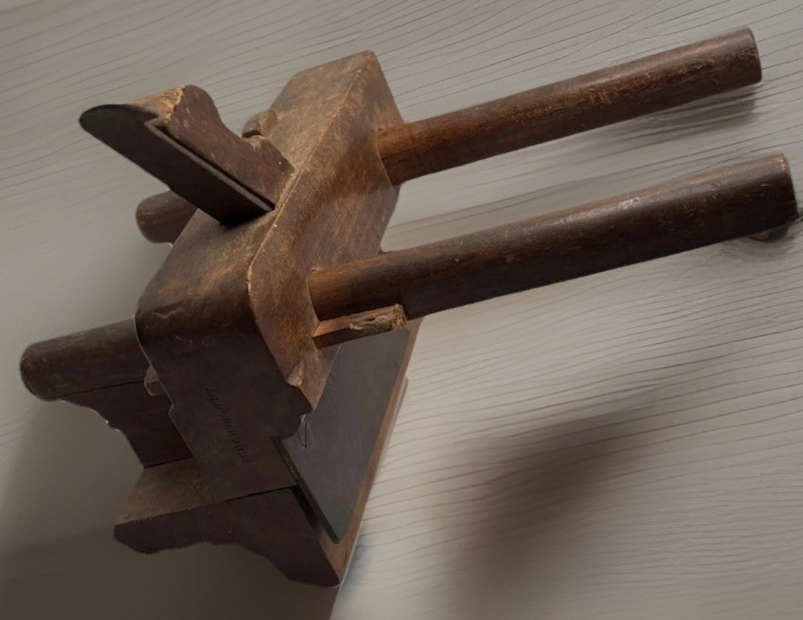 Antique Wooden Moulding Plane Randall & Cook 1835-1840 Albany New York