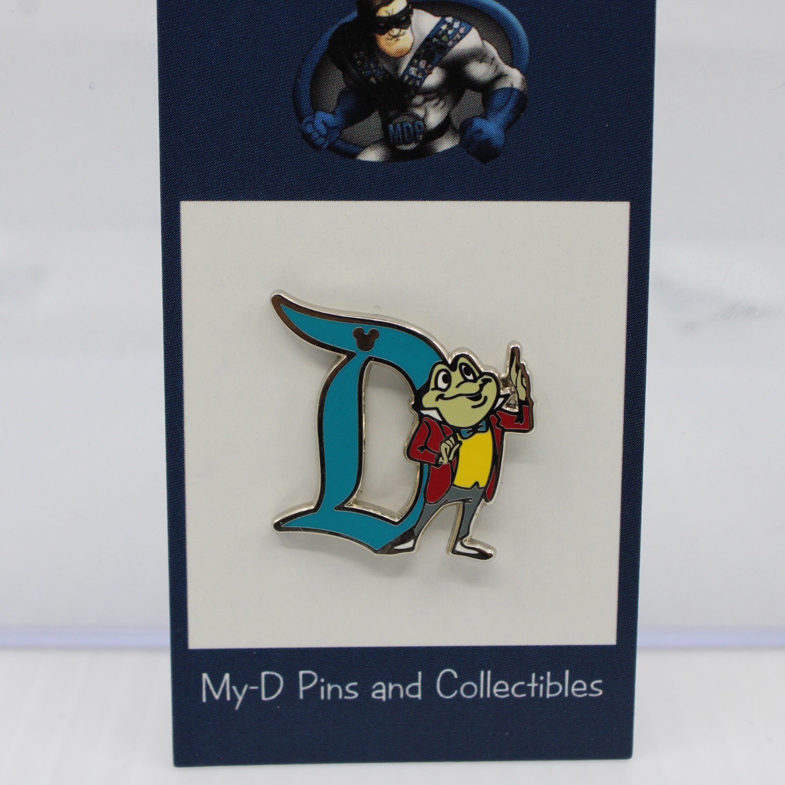 B5 Disney DLR Hidden Classic Gothic D Pin Disneyland Mr. Toad