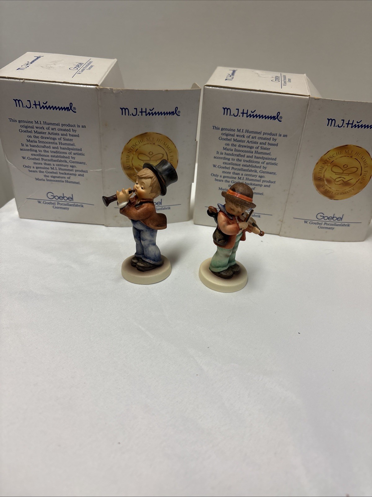 Two M I Hummel Goebel Figurines