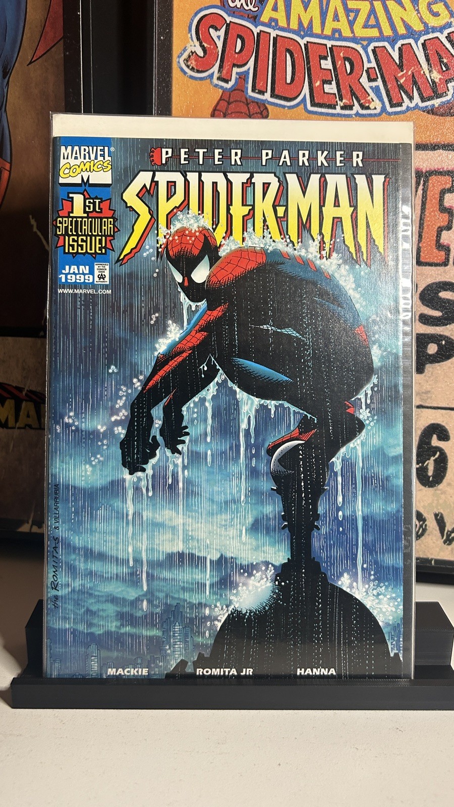 Peter Parker Spider-Man 1 Dynamic Forces Limited COA 3172 of 12000 Sealed