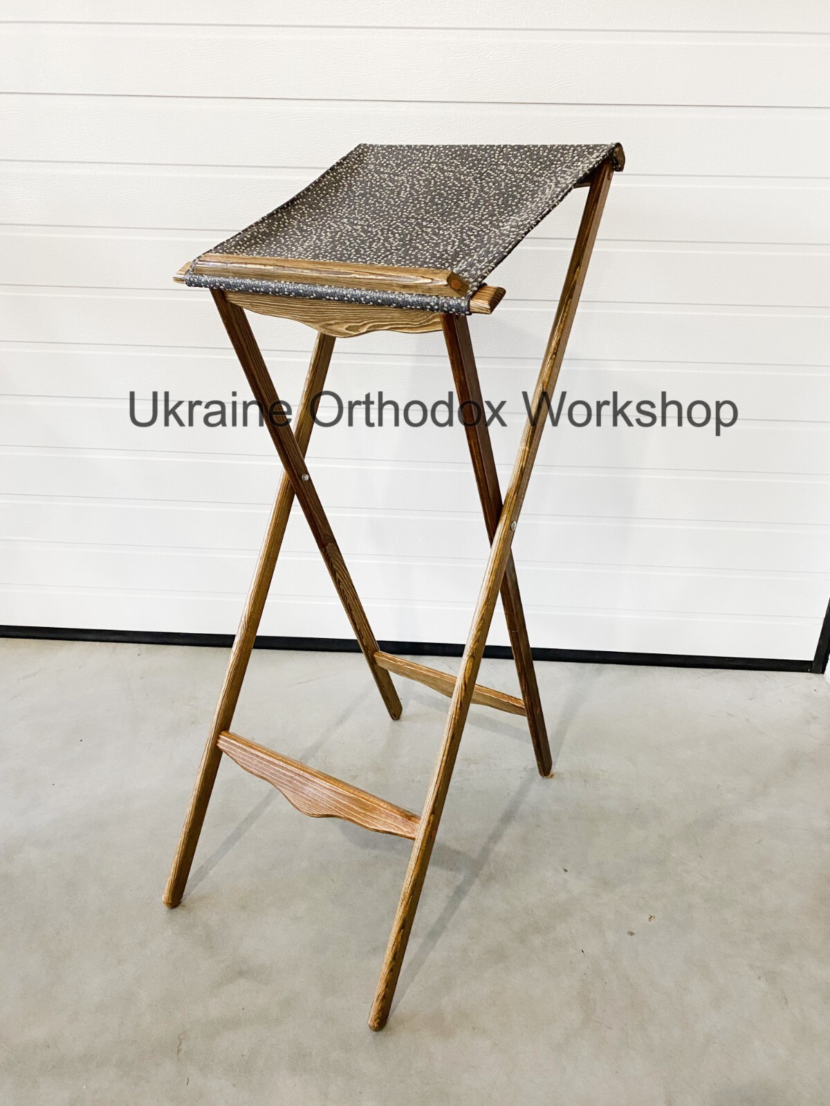 Portable Church Lectern Anologion Wooden Icon Stand Portable Church Lectern Anologion Wooden Icon Stand