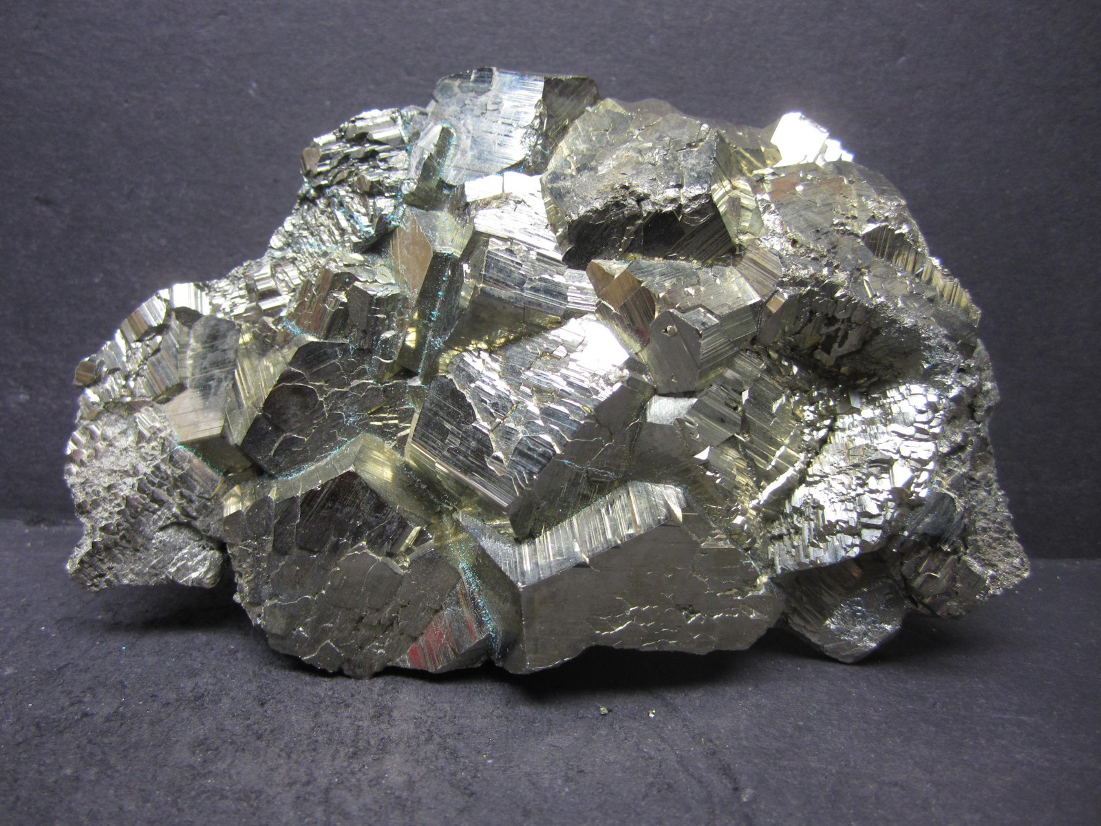Pyrite Crystal Cluster, Huanzala Mine, Peru #5