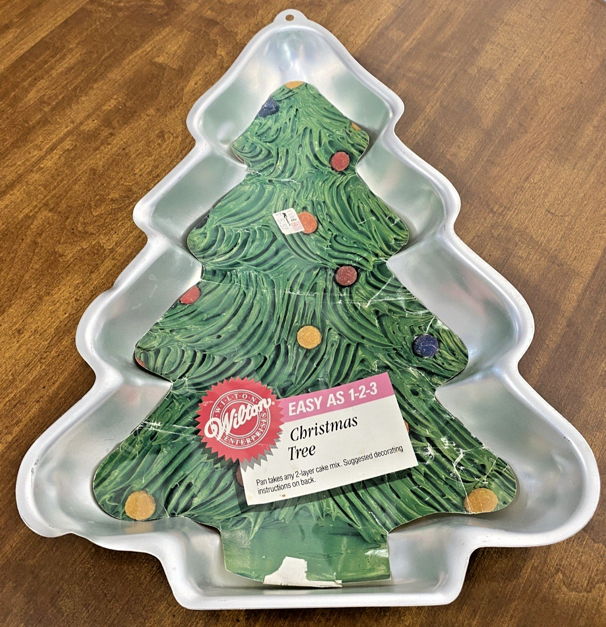 NEW Wilton 1986 Holiday Tree Cake Pan 2105-9410 Christmas Tree Holiday Party