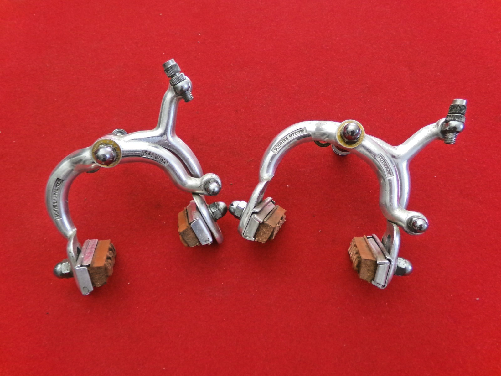 1972 Original Schwinn Varsity Front & Rear Brake Calipers / LS 2.4 / Weinmann