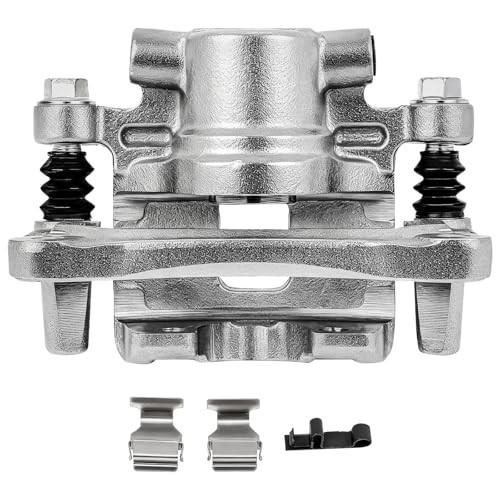 Rear Left Disc Brake Caliper with Bracket Silver for Chrysler Dodge Jeep