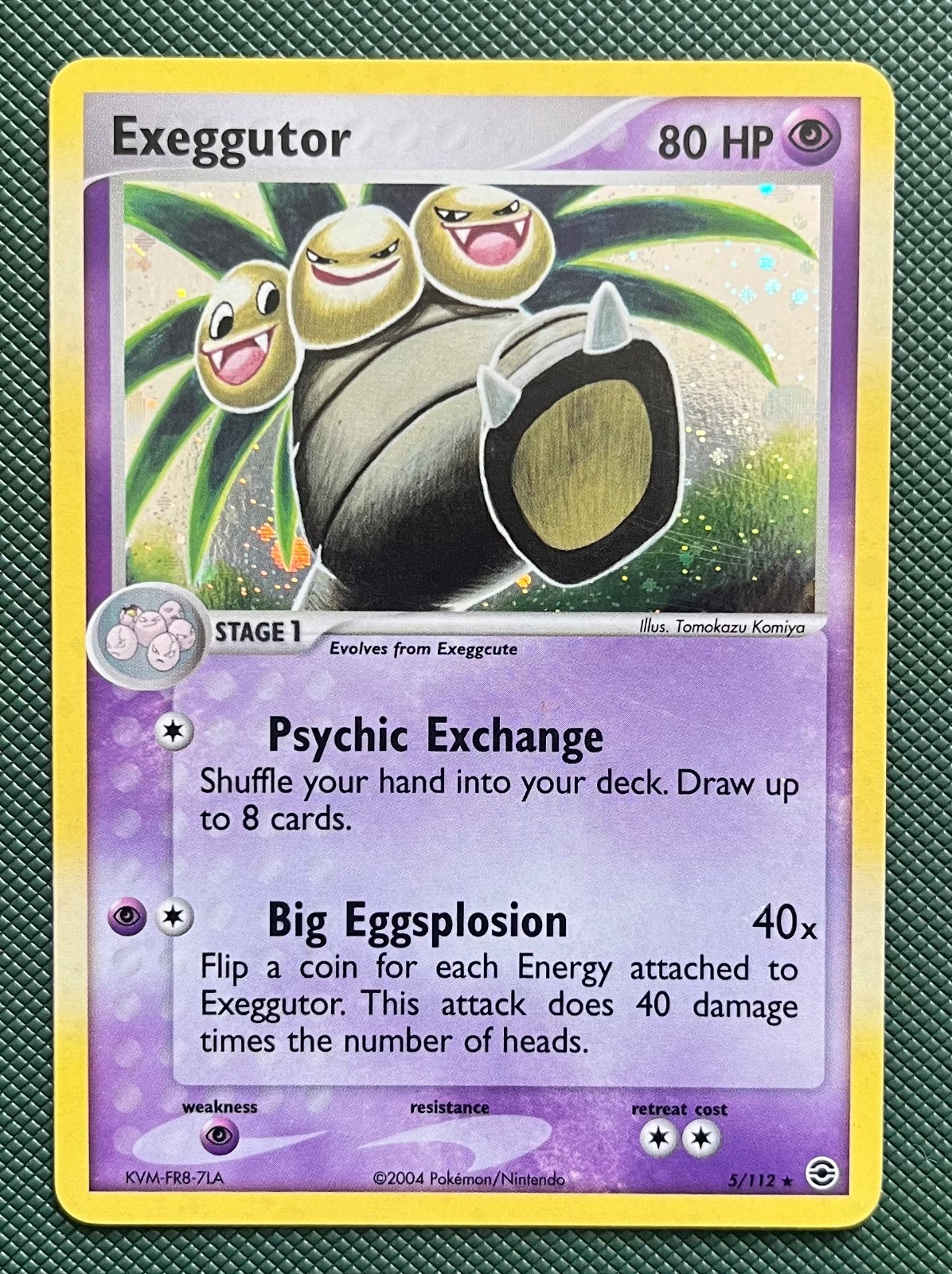 Exeggutor 5/112 Pokemon FireRed & LeafGreen Near Mint