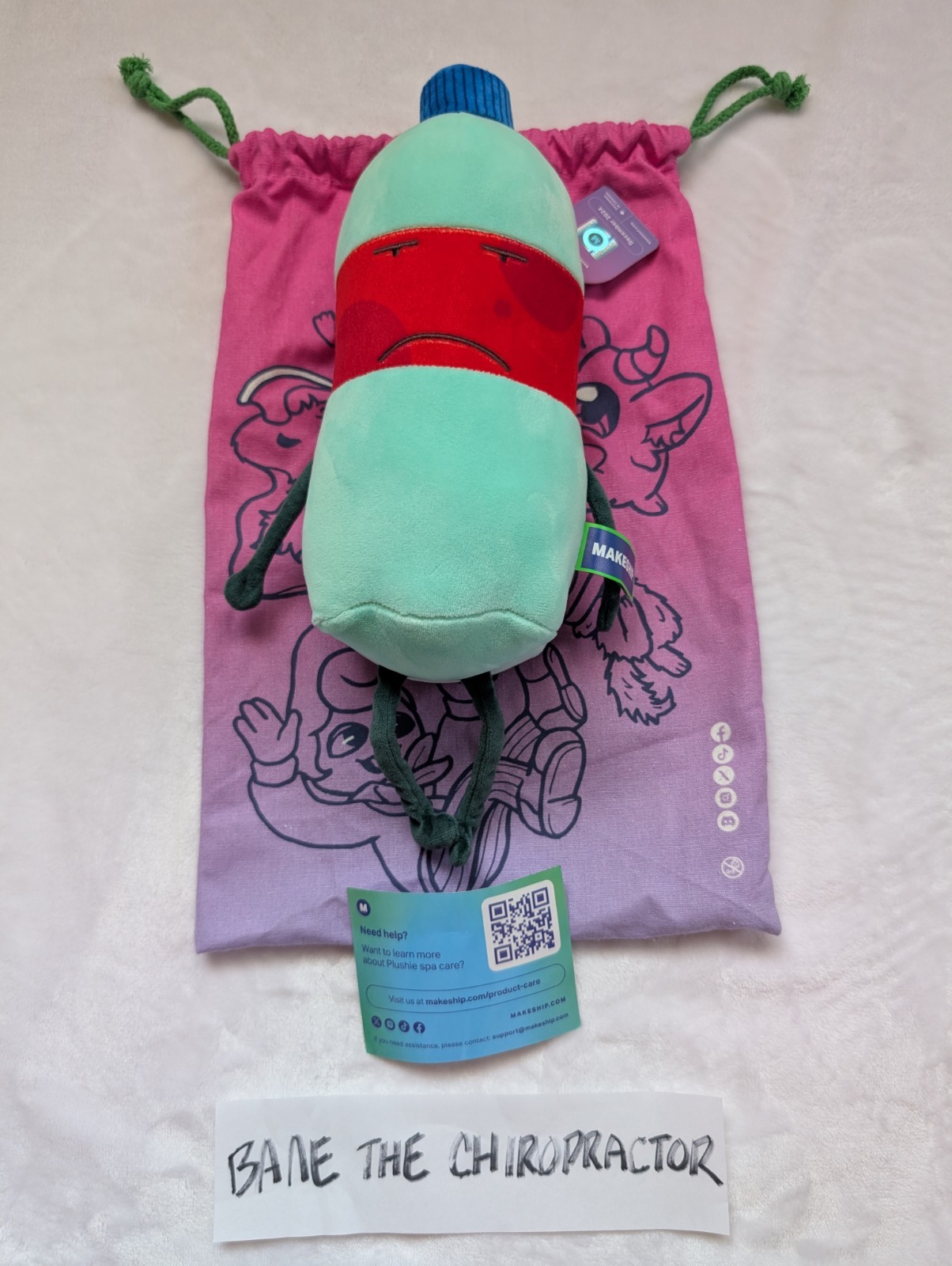 New Makeship Bryce (Soda Bottle) from ONE by Cheesy Hfj LE 3274