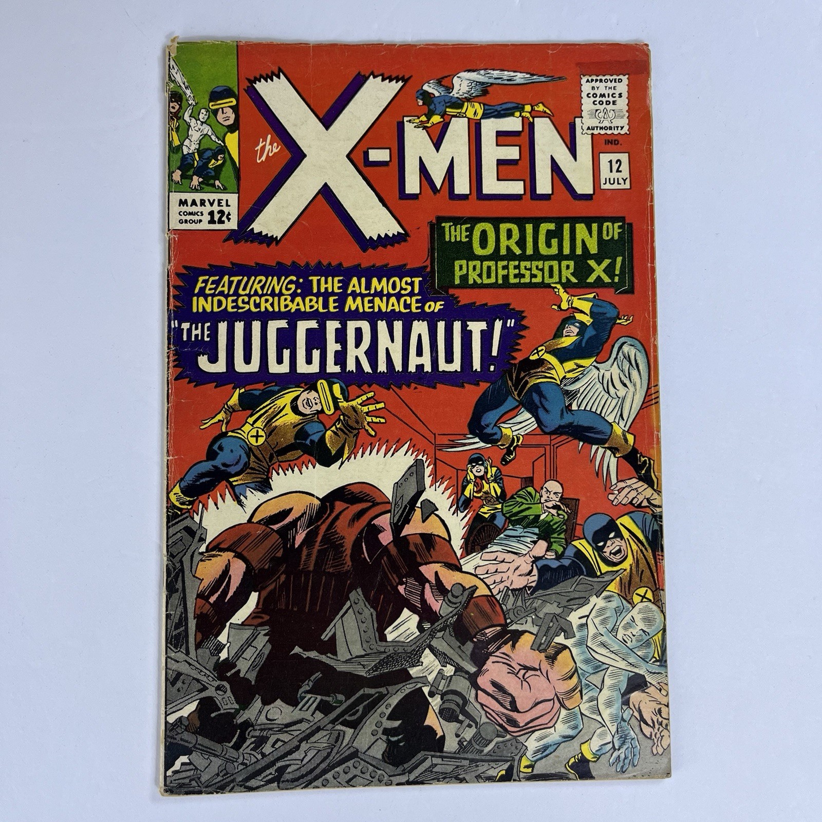 X-Men 12 1st Print Lee Kirby 1st App & Origin of the Juggernaut July 1965