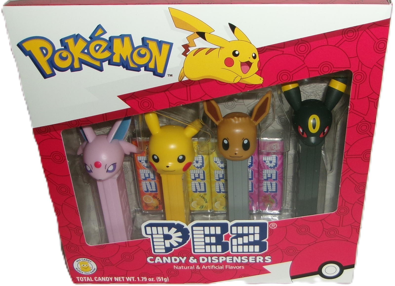 PEZ Pokémon Gift Set (Espeon, Pikachu, Eevee, and Umbreon) Released 2026