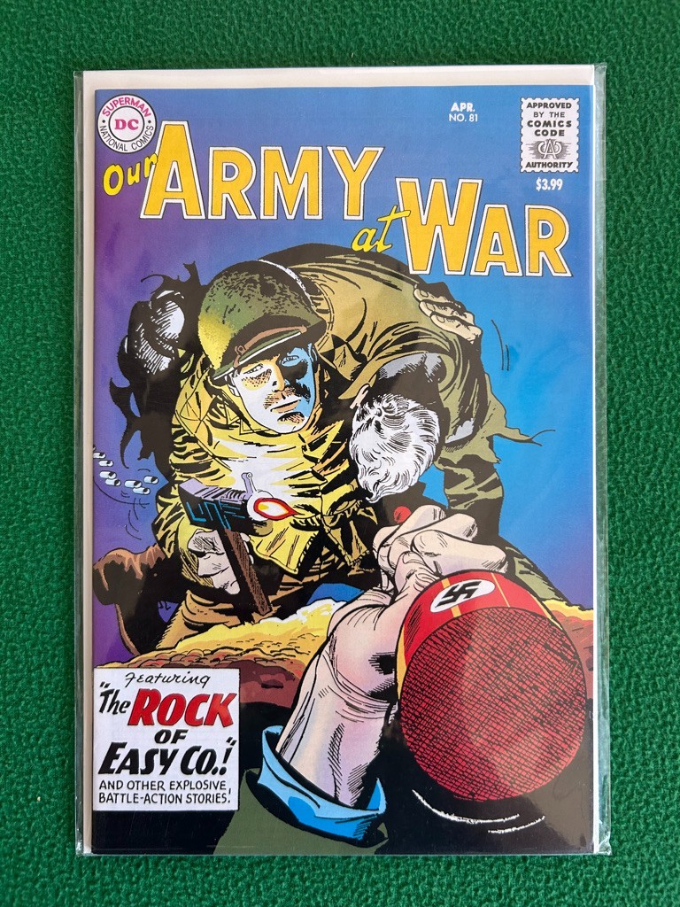 OUR ARMY AT WAR #81 1st Sgt. Rock & Easy Co. DC Comics Facsimile Edition 2024