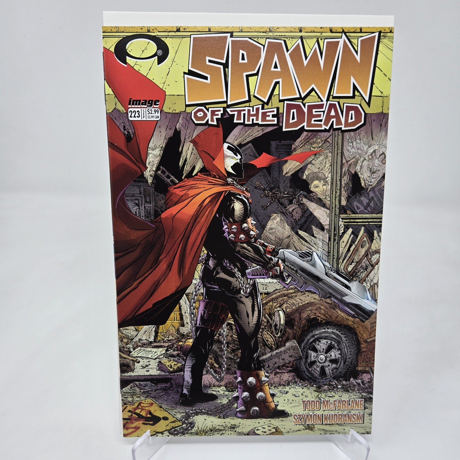 Spawn #223 Todd McFarlane Homage Cover (NM-) (Image 2012) The Walking Dead