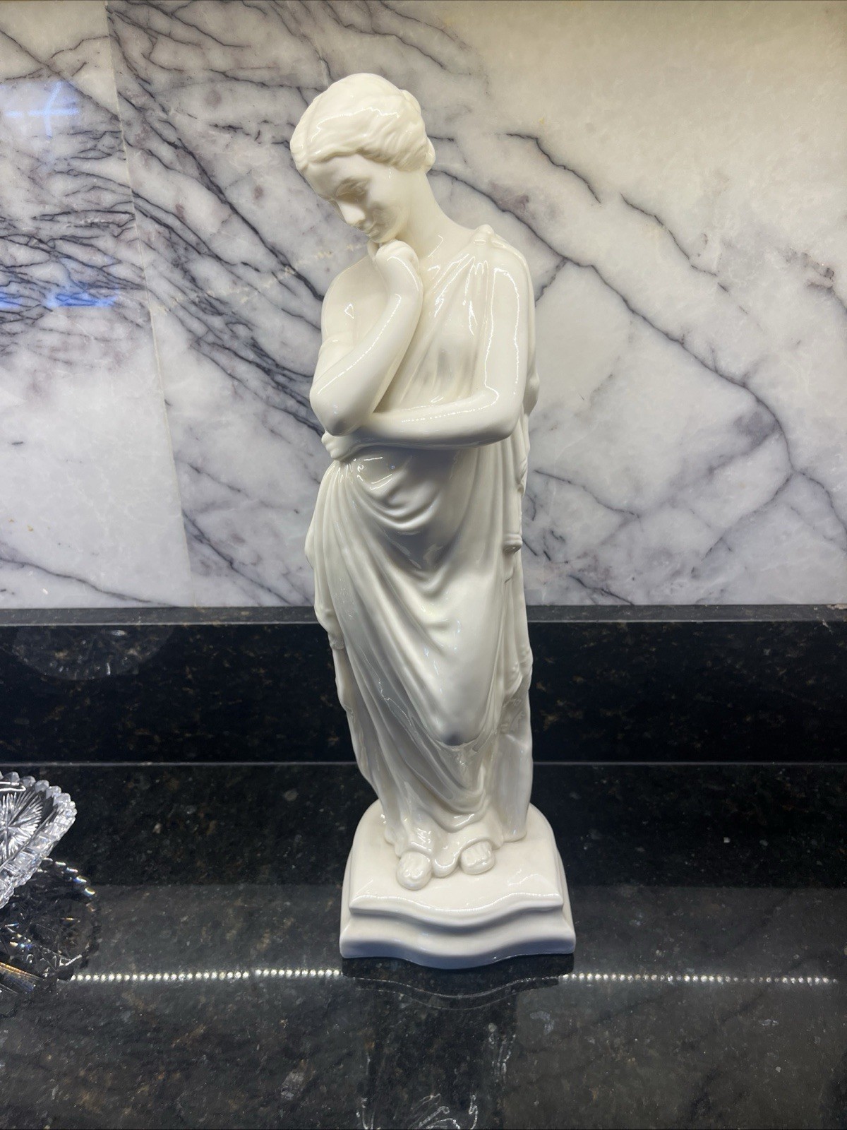 Belleek Porcelain Statue