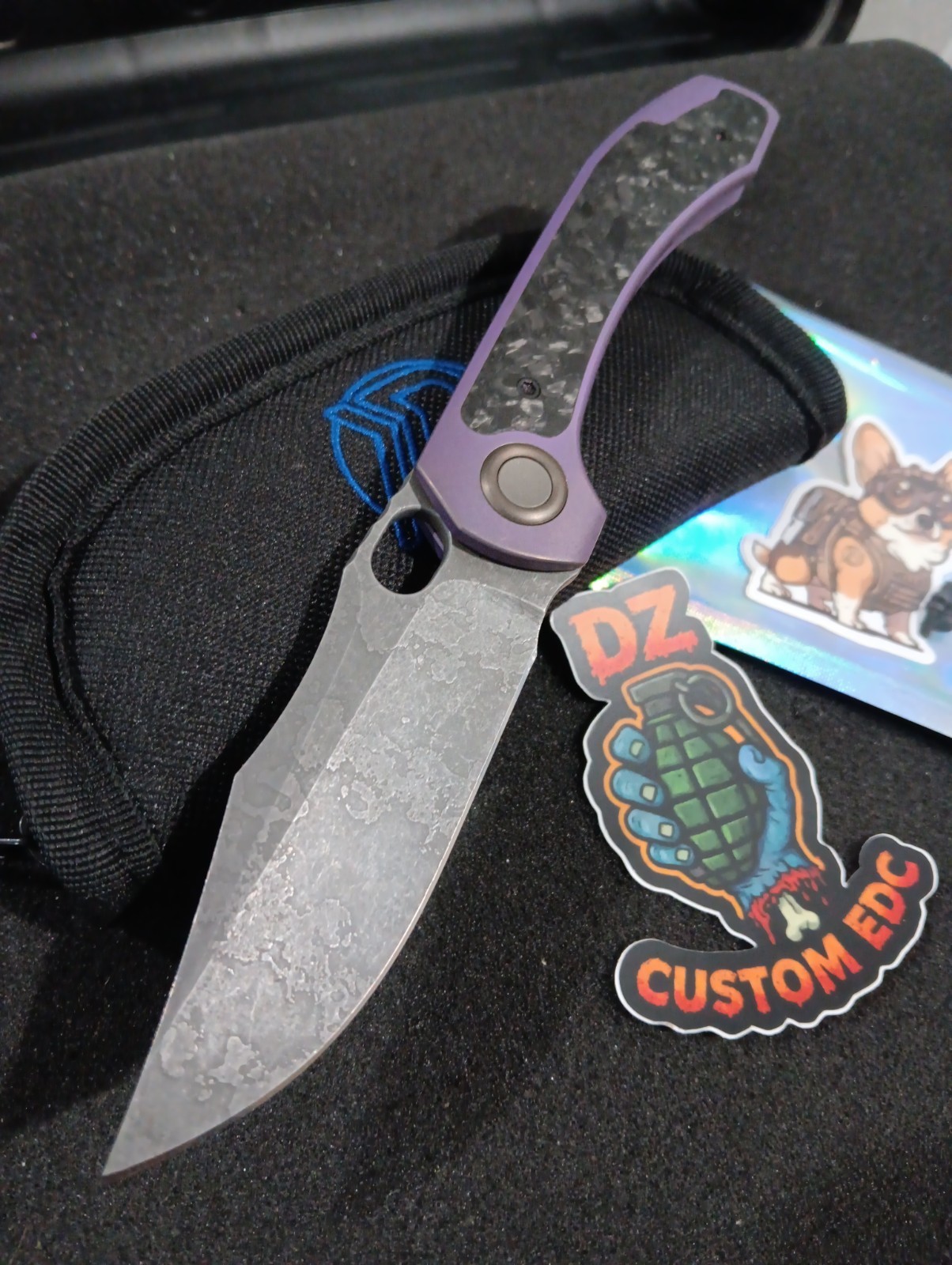 Brian Brown BBK Raptor Knife Custom Fully Customized (read discr)