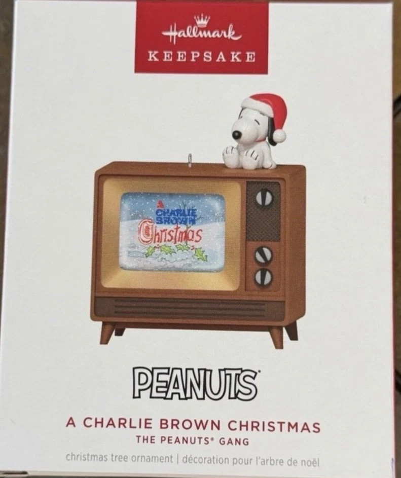 hallmark keepsake 2026 charlie brown Christmas ornament new