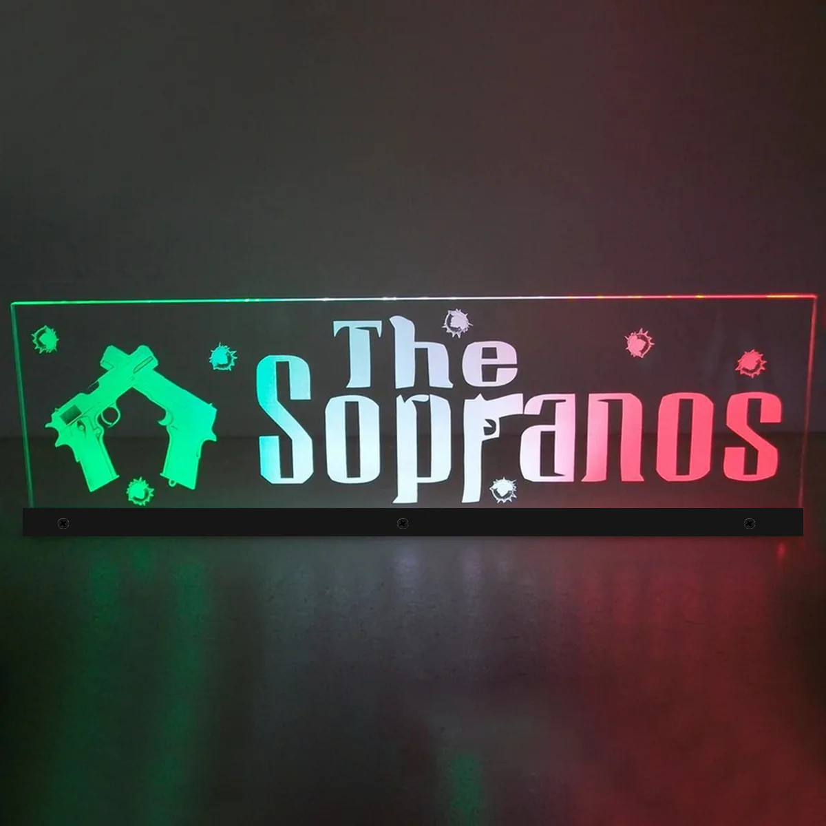 The Sopranos Pinball Topper Acrylic Rgb Led Topper for Pinball Machine