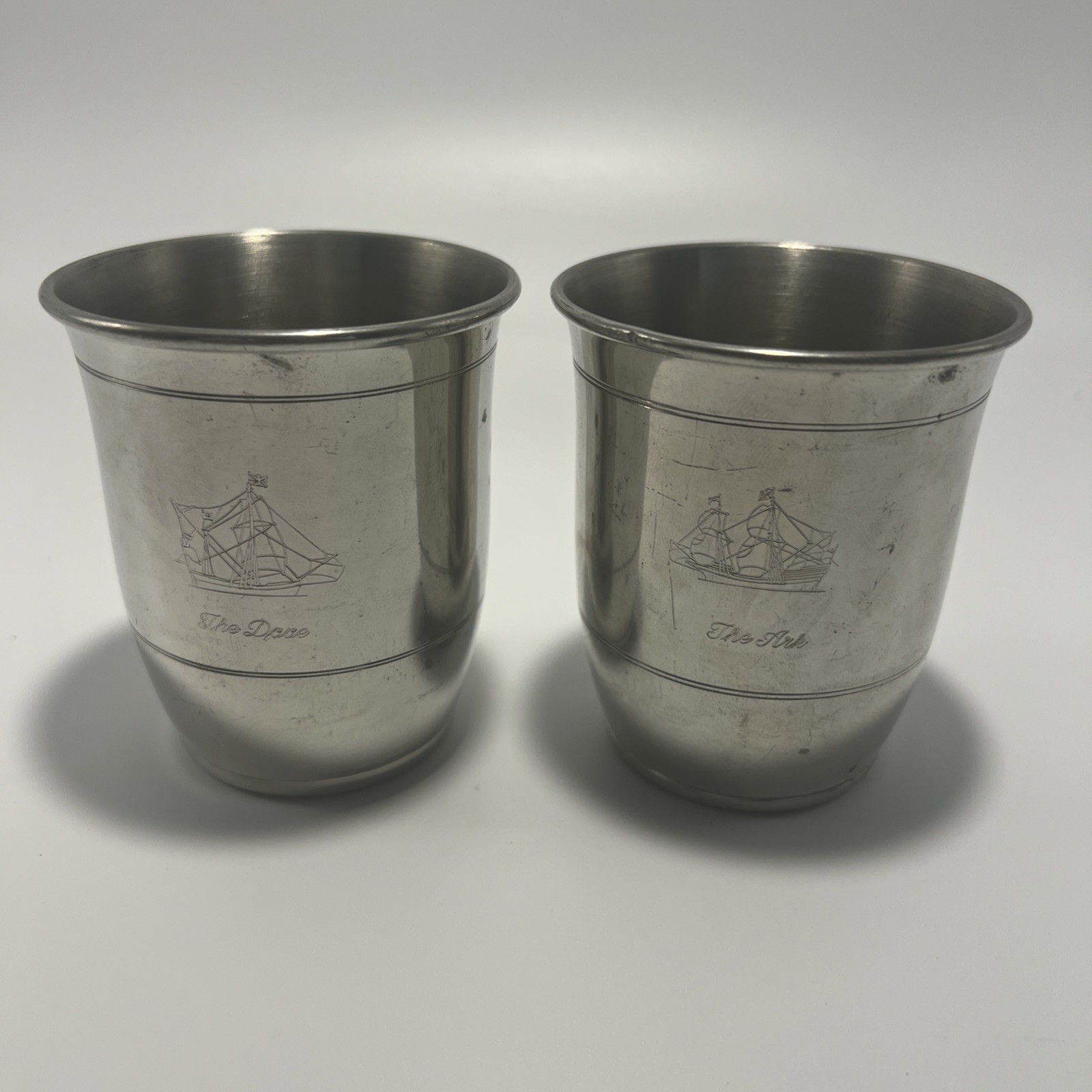 Salisbury Pewter Chesapeake Bay Cups 