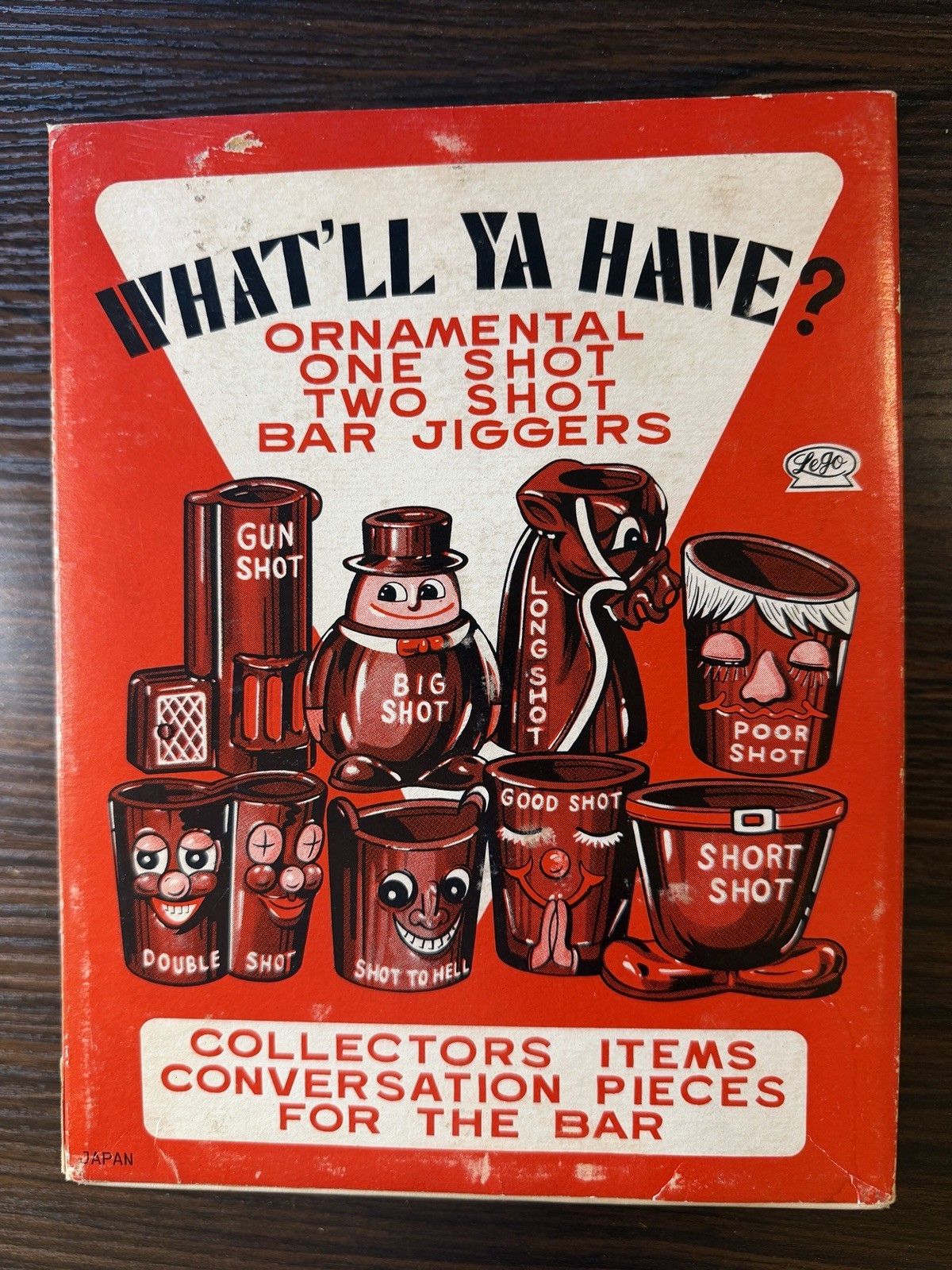 What'll Ya Have? Vintage Ornamental Bar Jiggers Collector's Items JAPAN 1950’s