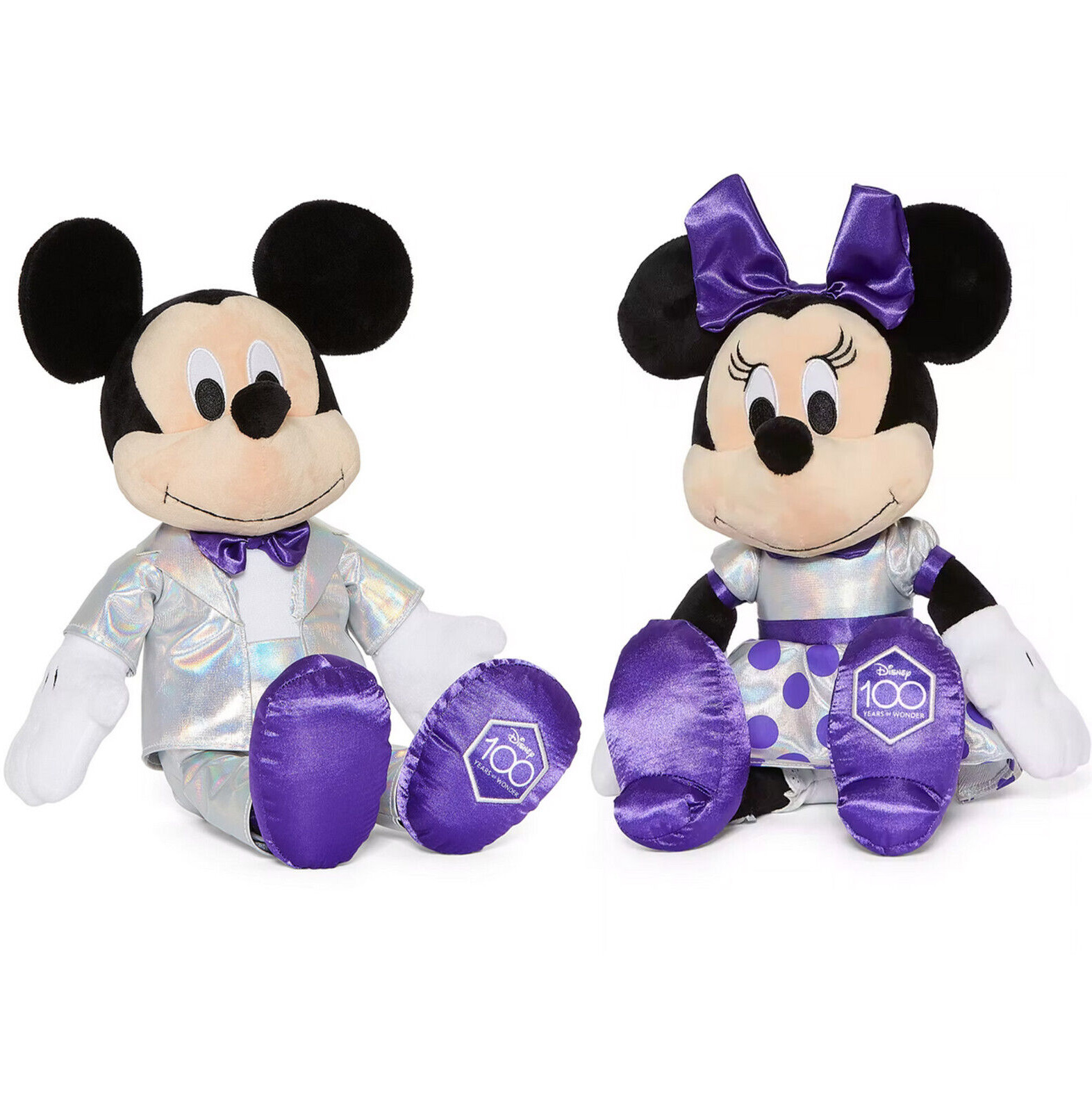 Mickey Mouse & Minnie Toy Plush 18\
