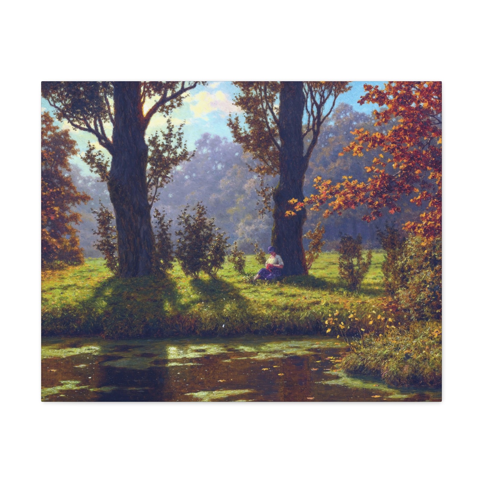 Ivan Fedorovich Choultse (1874-1939) A Sunny Afternoon - Canvas Wall Art
