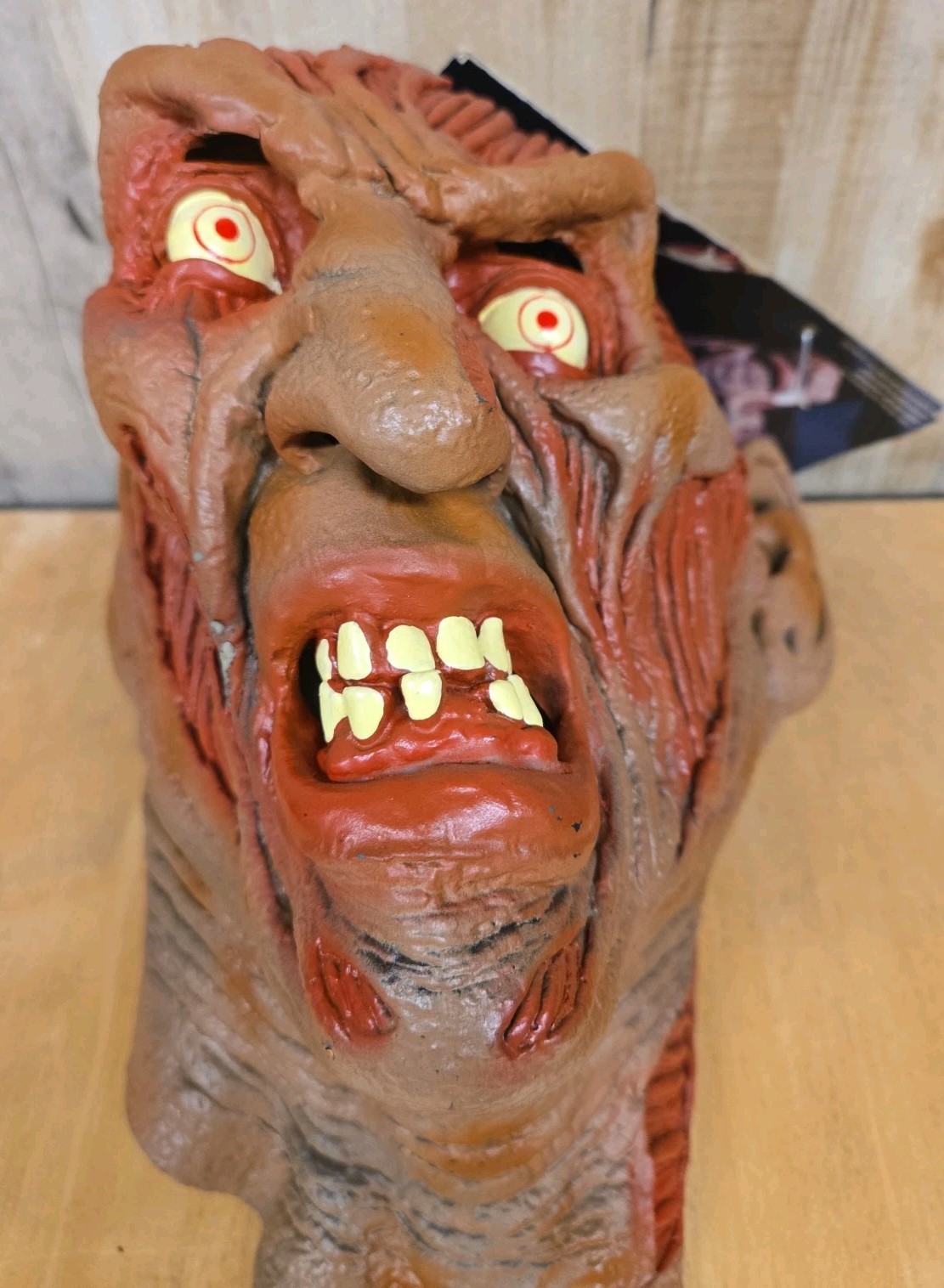 Vtg 90's Brand New With Tags Freddy Krueger Halloween Mask 1997 RARE BETTA OLD