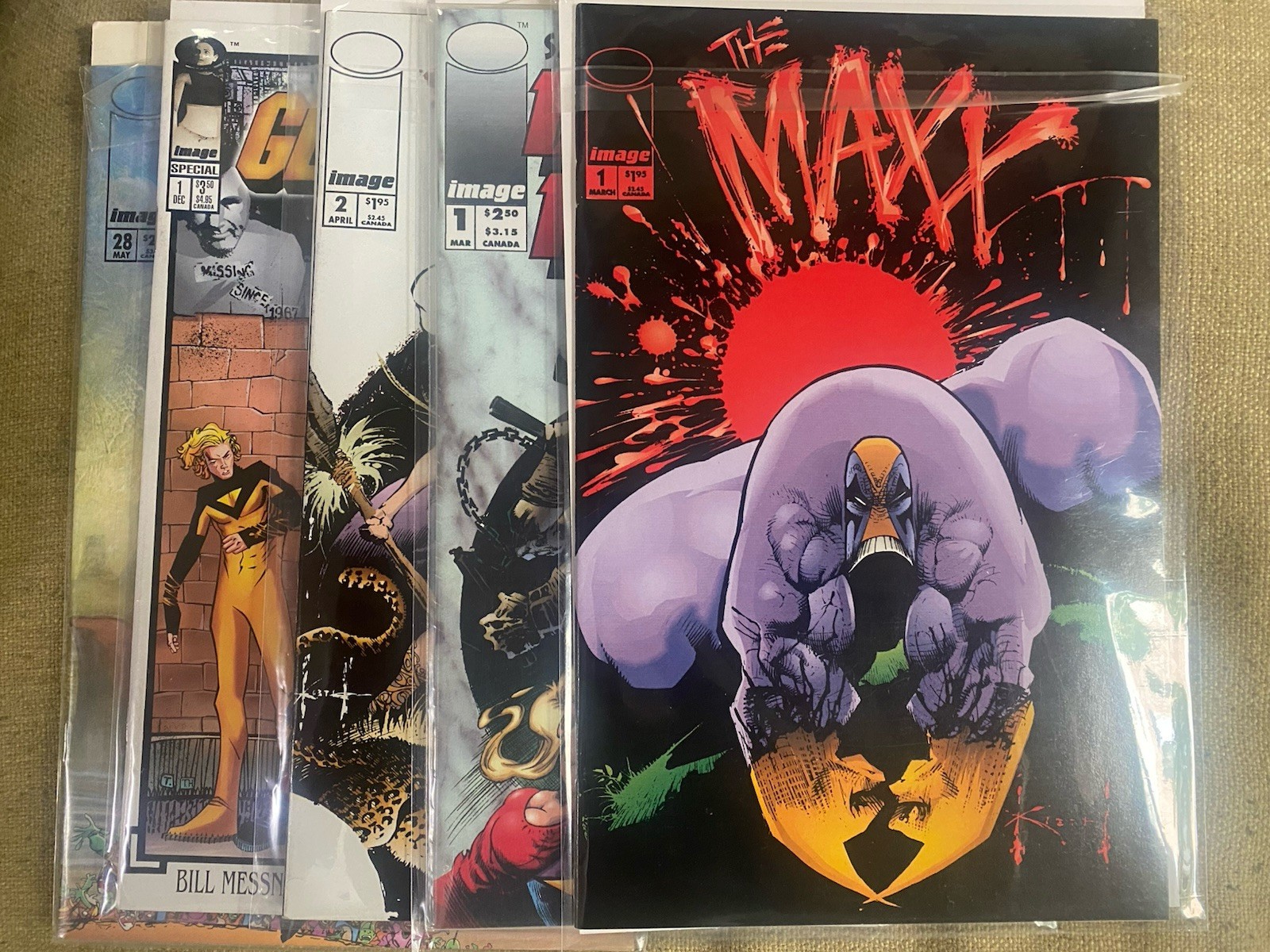 Maxx lot of 6 Image Comics VF/NM 1994 OOP HTF