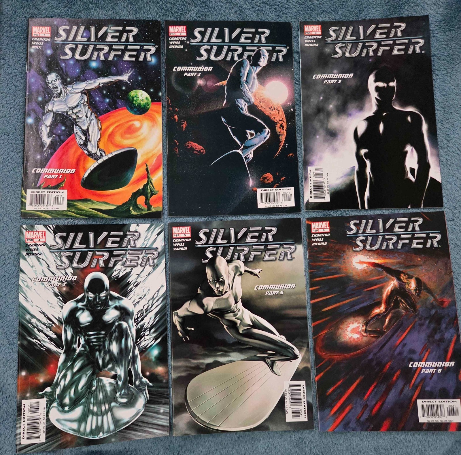 Silver Surfer Vol 4 1-14 Complete VF/NM COMBINED SHIPPING