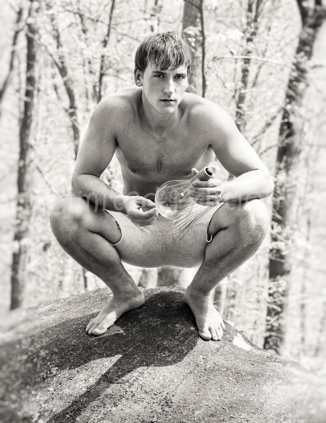 Handsome Male Nude Physique Gay Men Limited Edition Photo 8.5x11 4.21