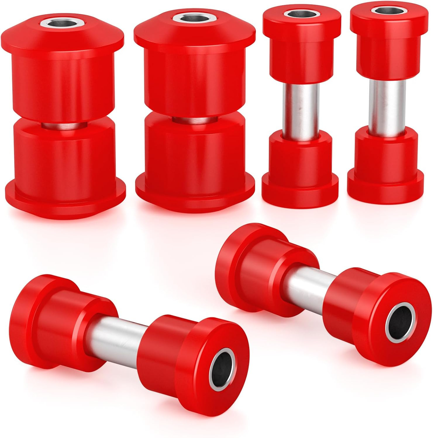 Ezgo RXV Rear Bushing Kit, Golf Cart Rear Leaf Spring and Shackles Polyurethane