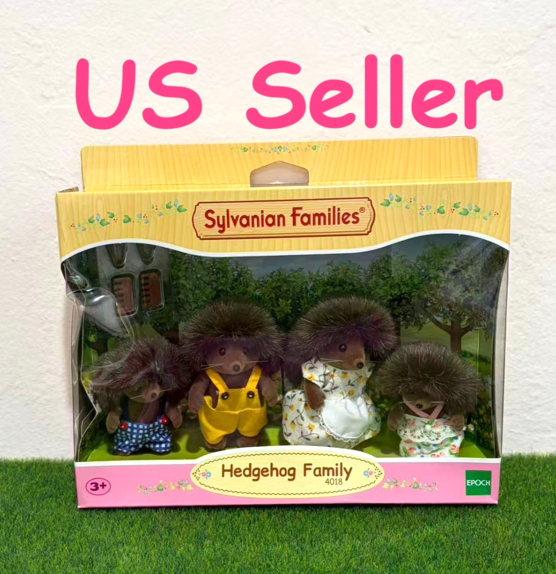 Sylvanian Families Hedgehog Family [IMPERFECT BOX] Set Calico Critters