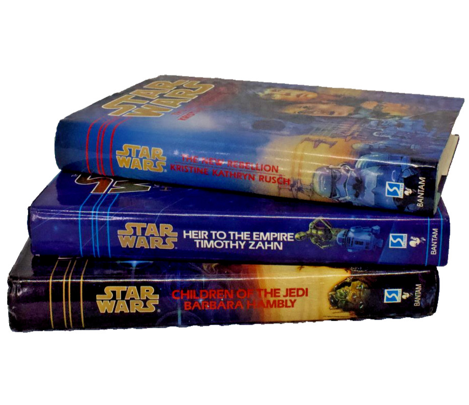 Star Wars Hardcover Books Lot of 3 Heir to the Empire Children of the Jedi