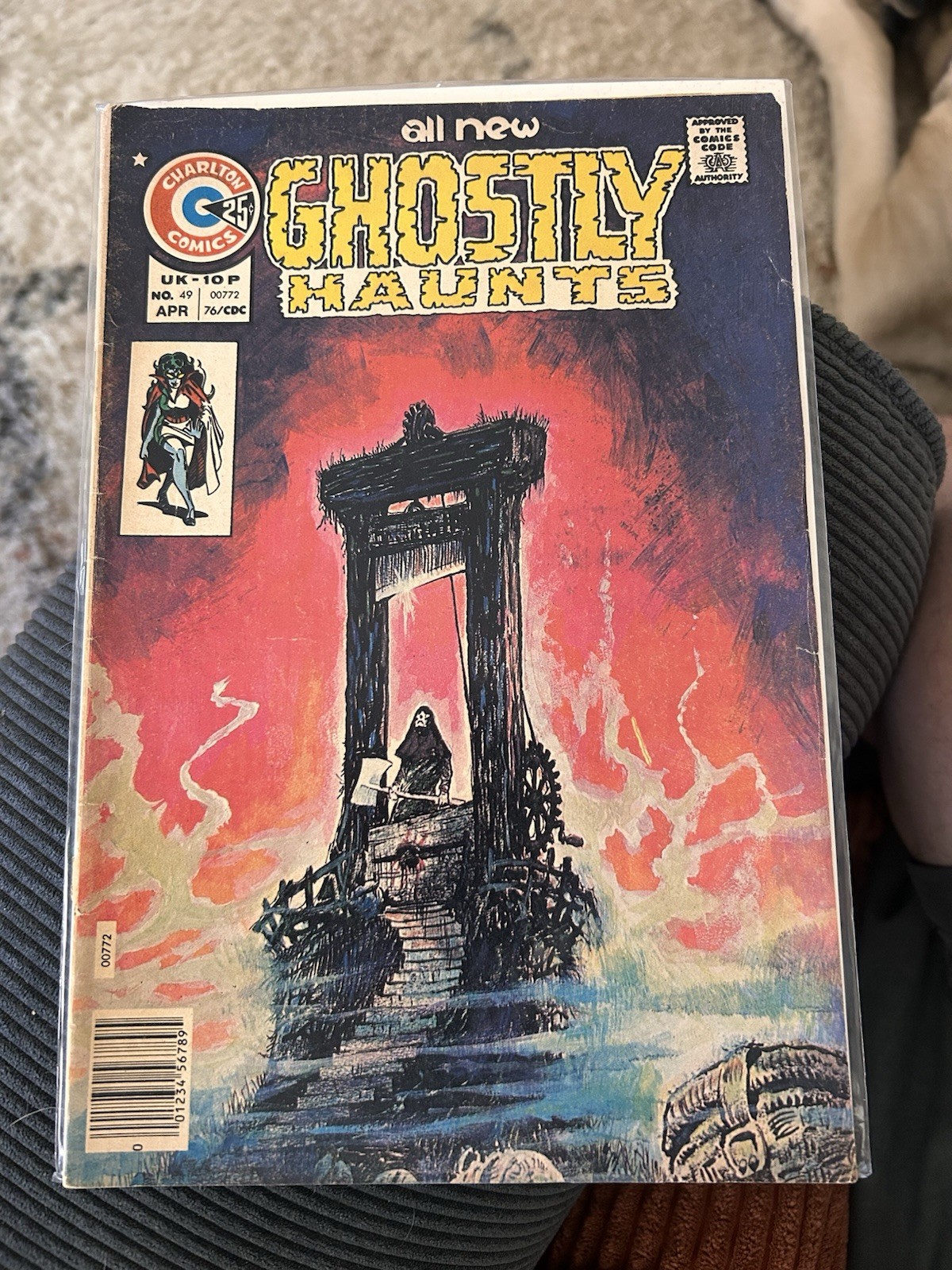 Ghostly Haunts #49 - Tom Sutton Cover / Newsstand (1.8/2) 1976