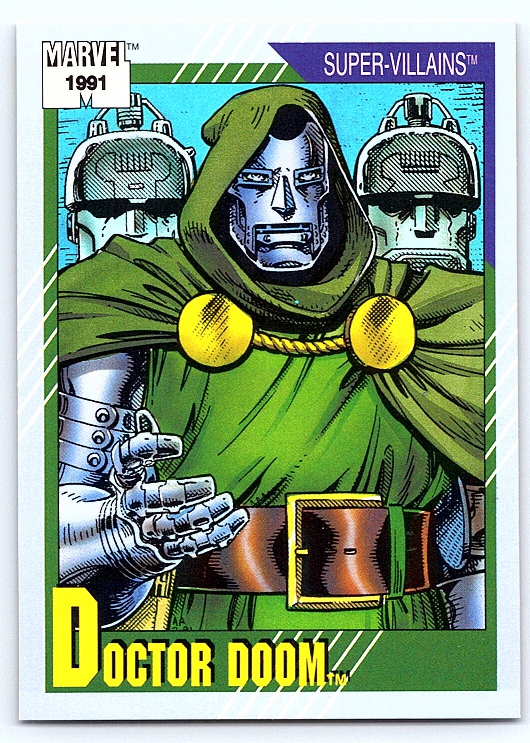 1991 Impel Marvel Universe #88 Dr. Doom Series 2 Super Villains NM+