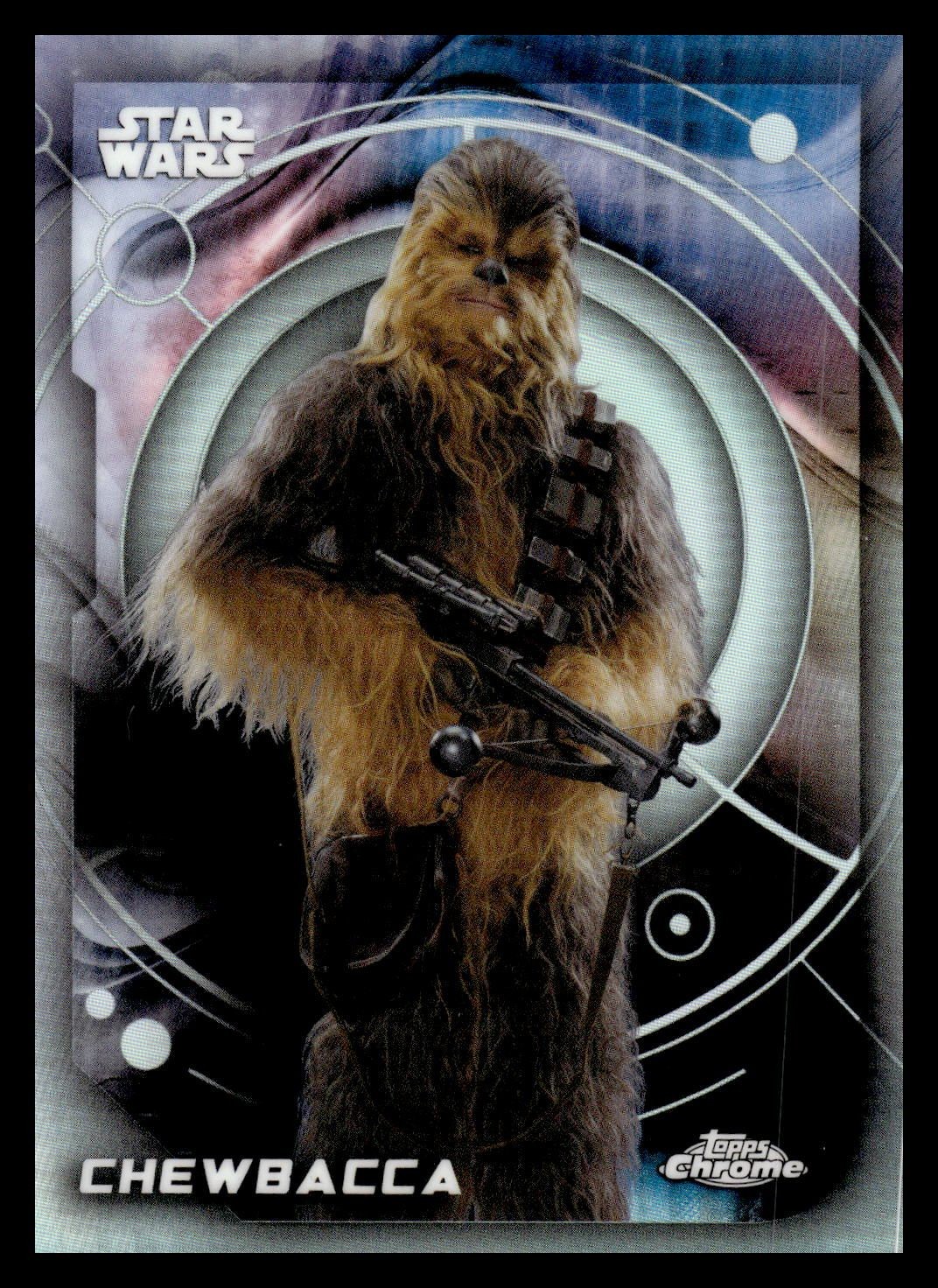 2026 Refractor Star Wars The Force Awakens Chewbacca Topps Chrome Refractor