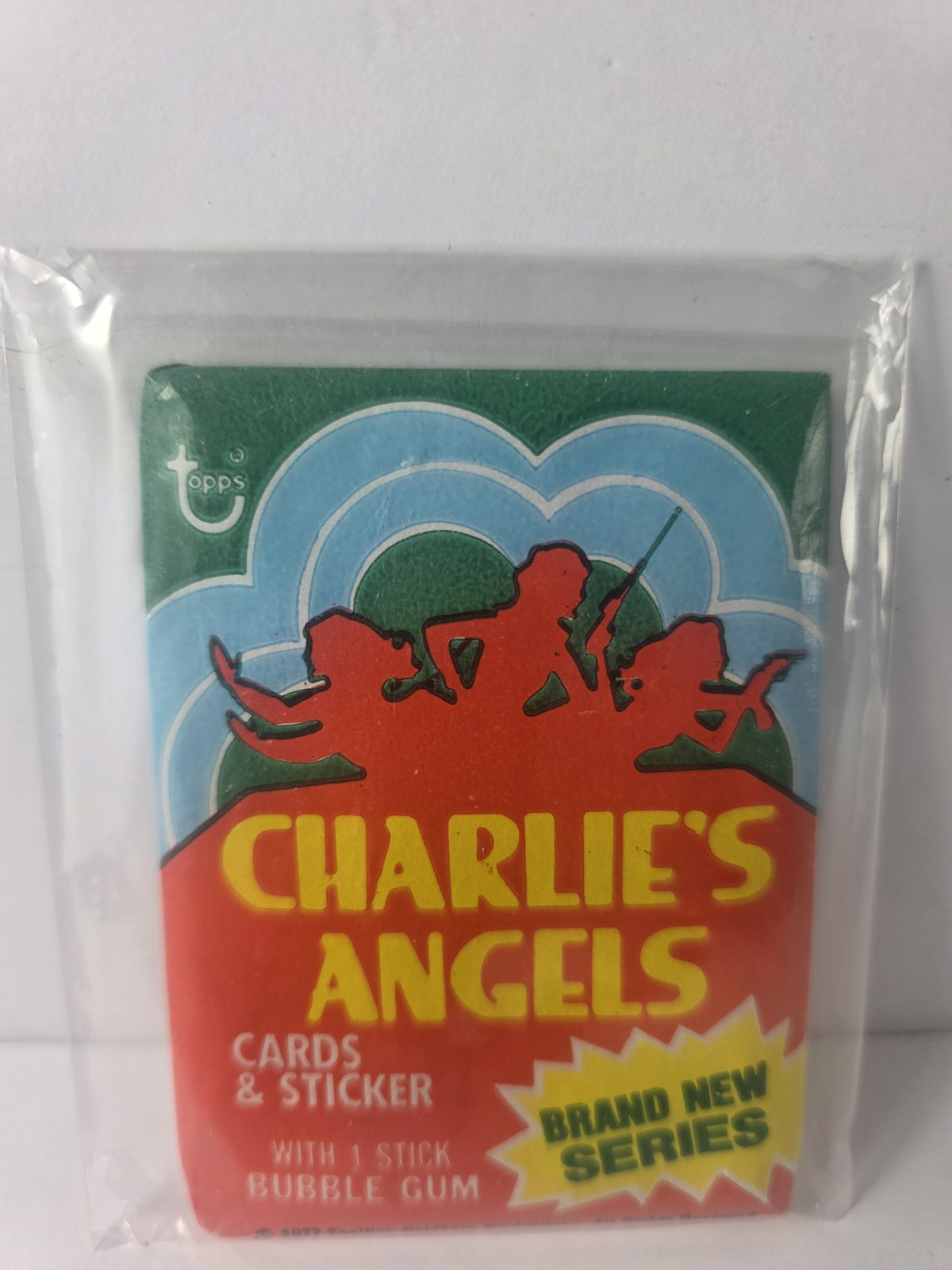 (1) Unopened Mint Wax Pack-1977 Topps (Charlie\'s Angels) Series 3