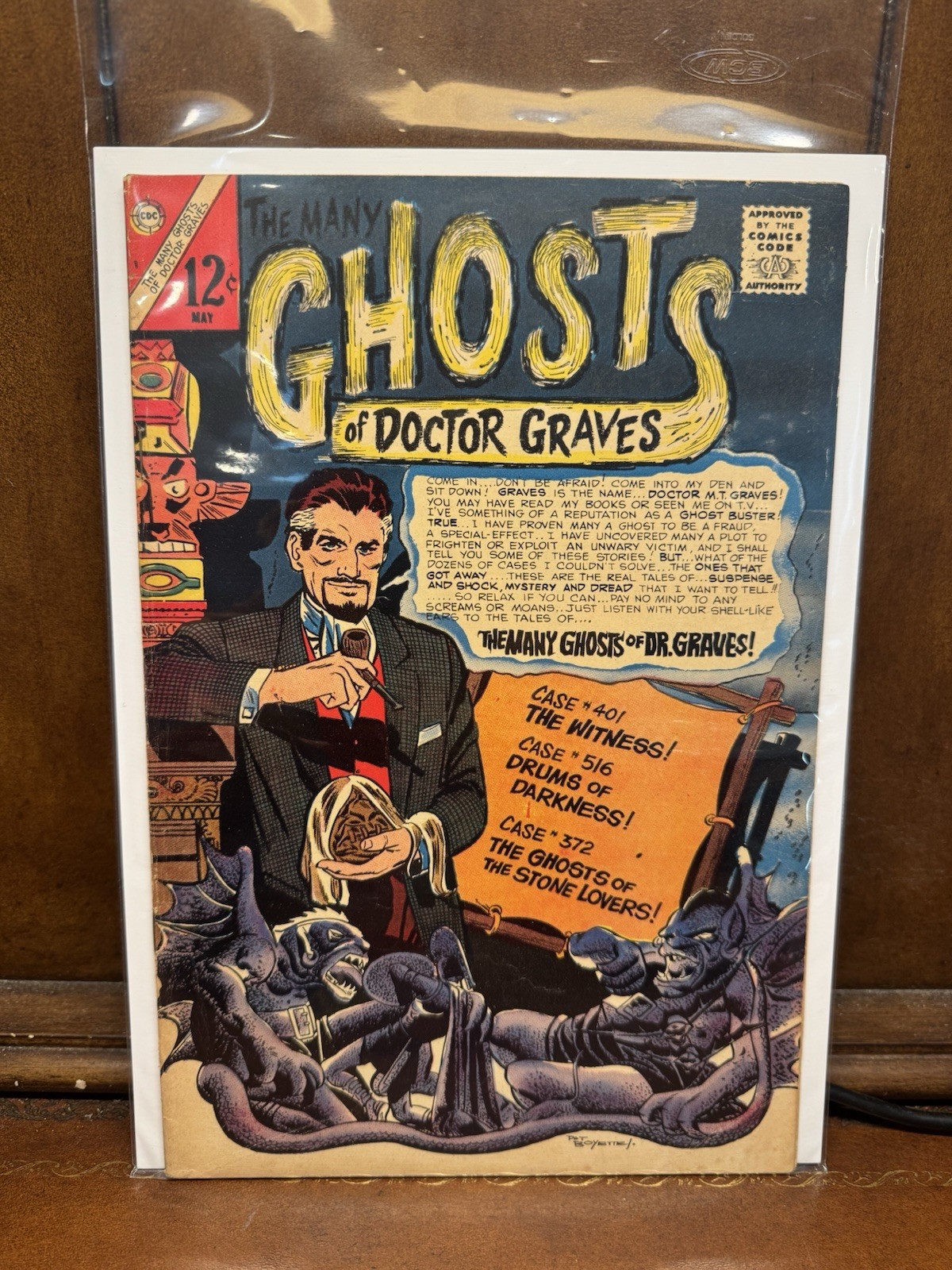 The Many Ghosts of Dr. Graves #1 (Charlton Comics May 1967) Pat Boyette Horror