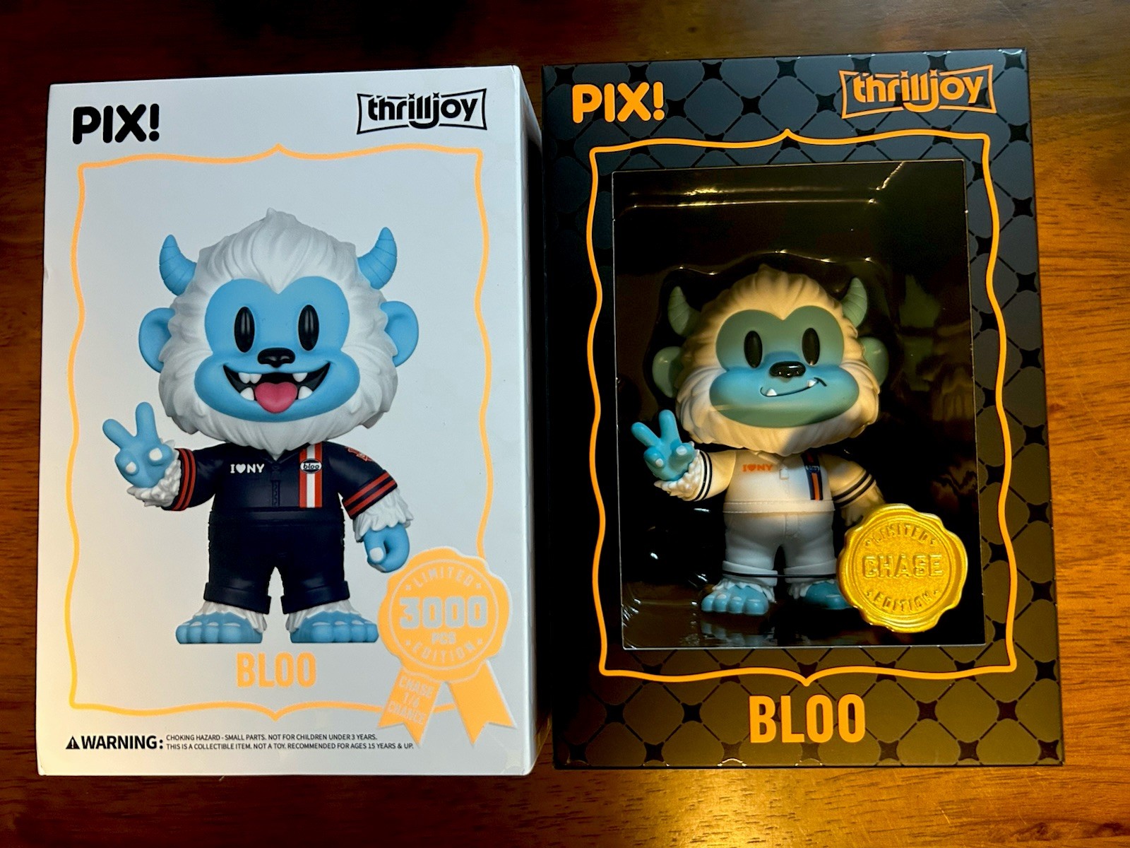 Thrilljoy PIX “I❤️NY” Bloo LE 3000 Confirmed Chase