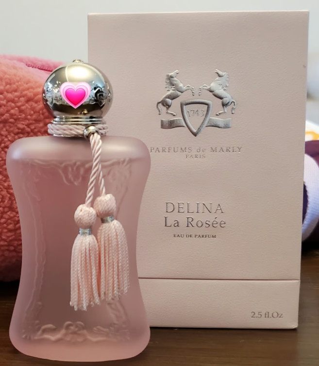 Delina La Rosee EDP Spray 2.5 Fl Oz Elegant Clean Rose Scent