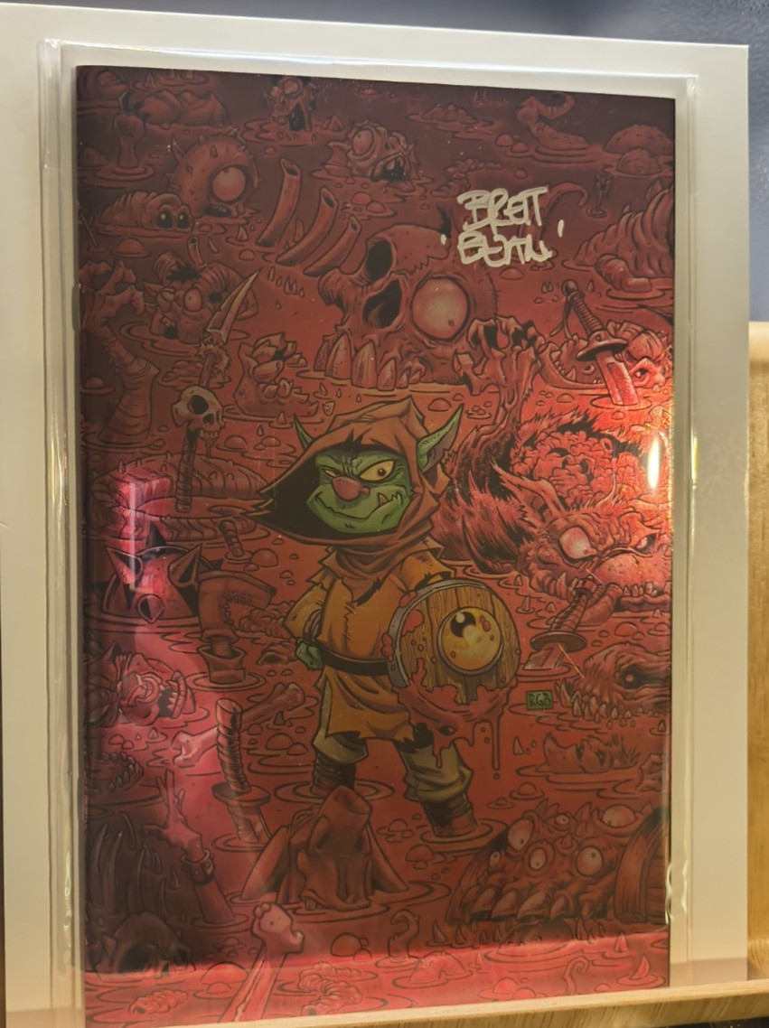 D\'ORC #1 2ND PRINT RYAN G BROWNE EXCLUSIVE FOIL LTD 500 Signed Brett Bean