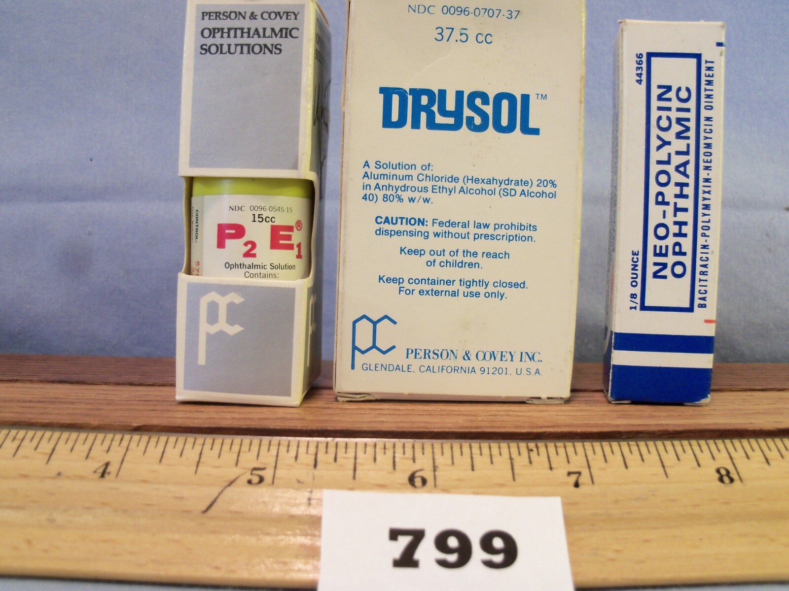 Vtg Pre 1980 PERSON & COVEY Products company now gone.  799