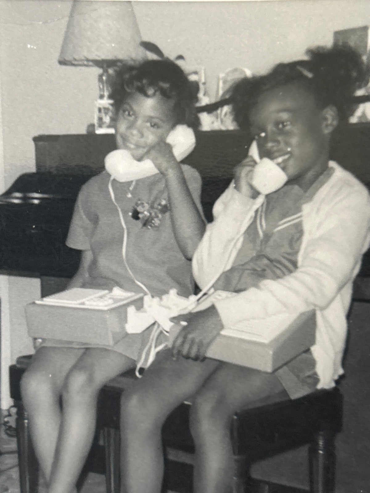 1969 African American Girls Toy Telephones Black Americana