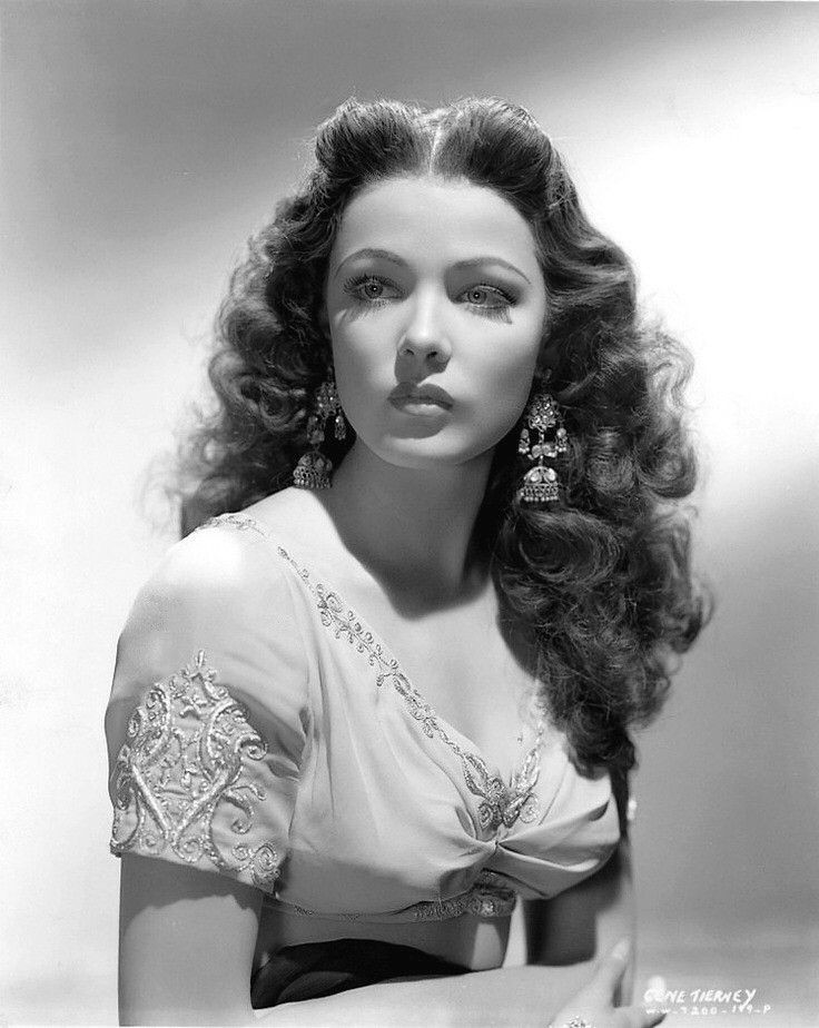 Early Hollywood Icon Gene Tierney Vintage Retro Photo Picture 24x36