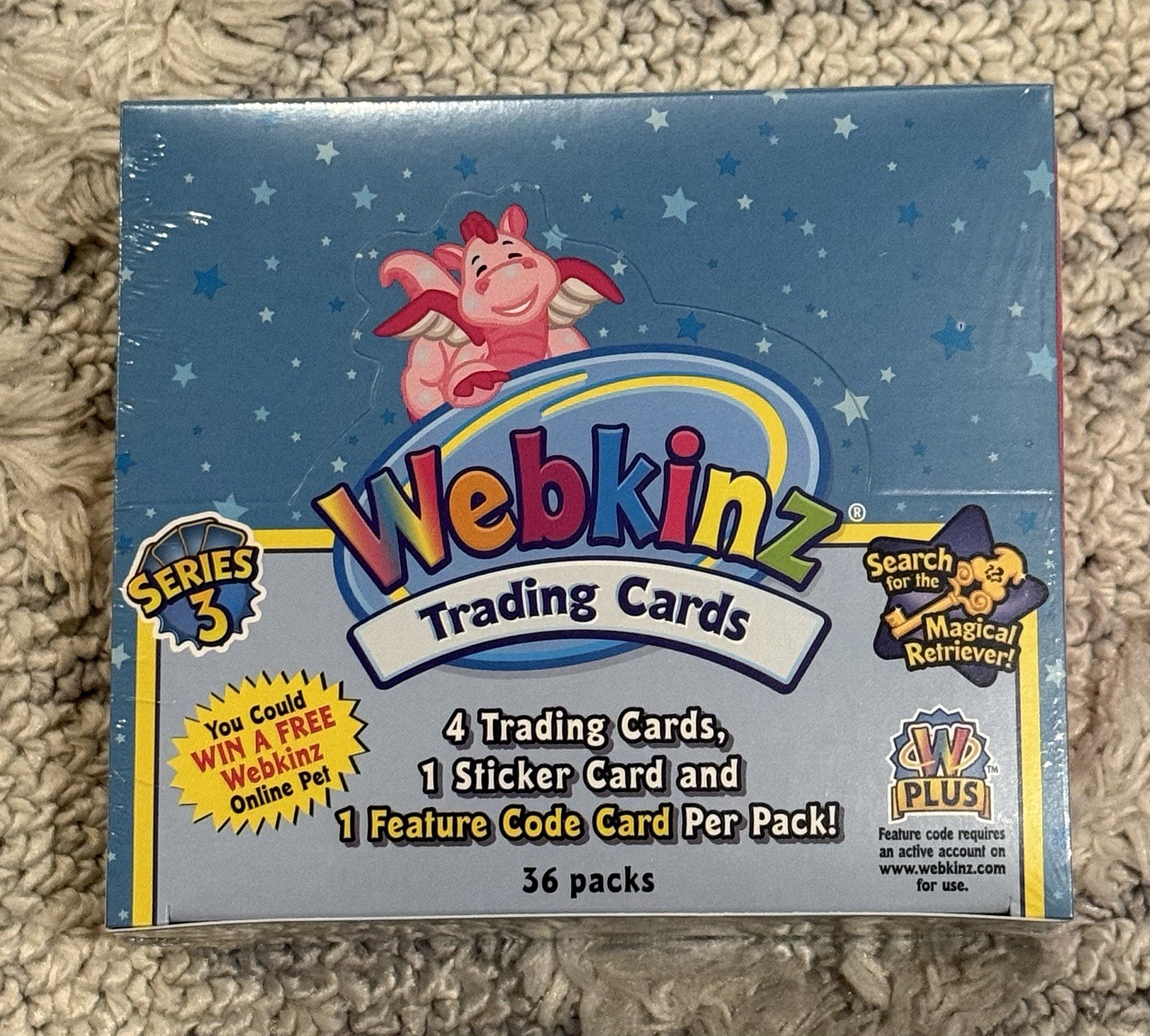 Webkinz Series 3 Trading Cards Box BRAND NEW SEALED