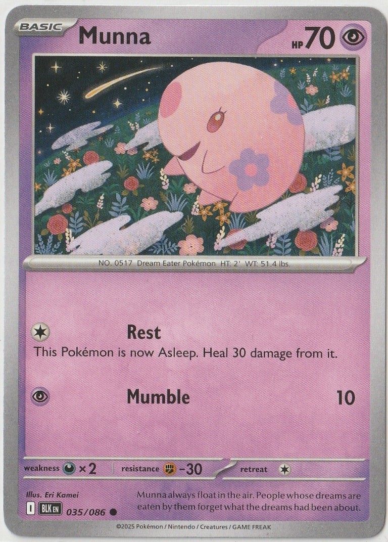 Munna Common SV: Black Bolt 035/086 NM