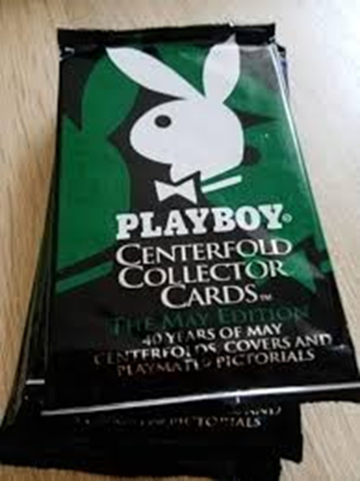 1995 Playboy May Trading Card Pack Factory Sealed Vintage Adult Collectible