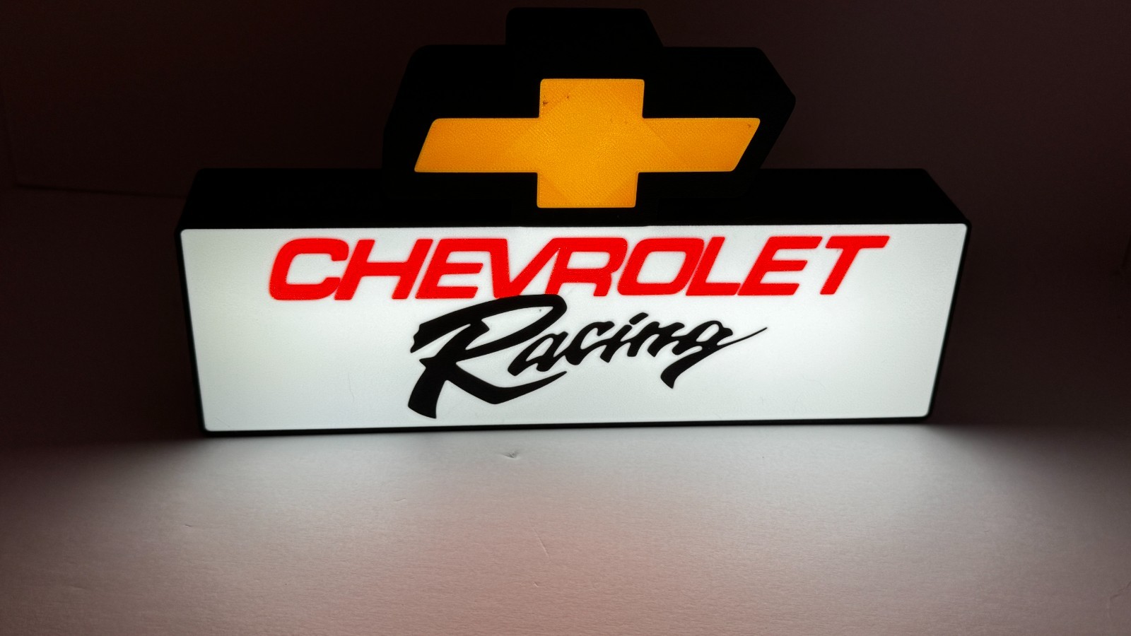 CHEVROLET RACING - Lighted Sign