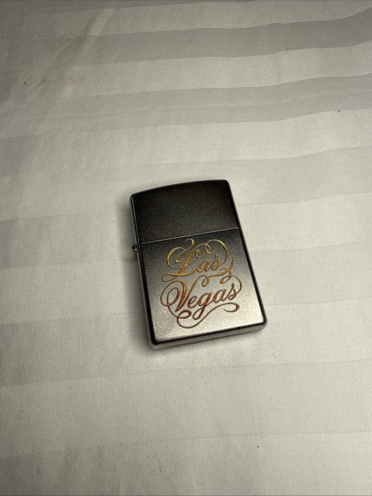 2016 Zippo Las Vegas Script Souvenir Windproof Lighter Unfired A 16