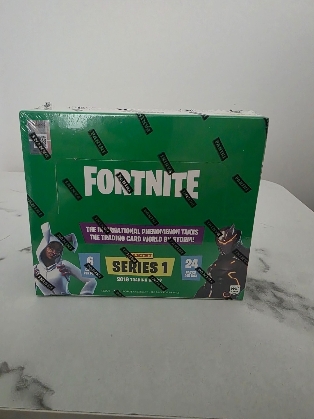 2019 Panini Fortnite Series 1 Factory Sealed Hobby Box (USA) 24 Packs 