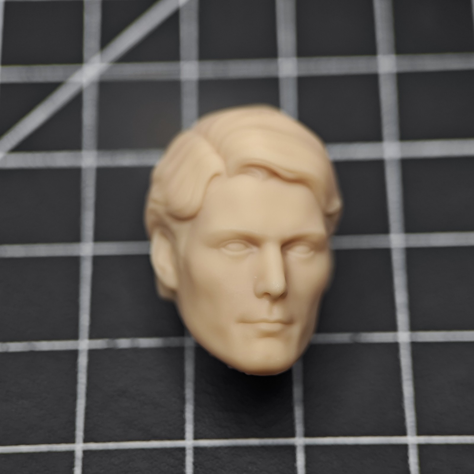 1/18 1/12 1/10 Reeve Clark 1978 B Unpainted Head Sculpt fit 3.75\