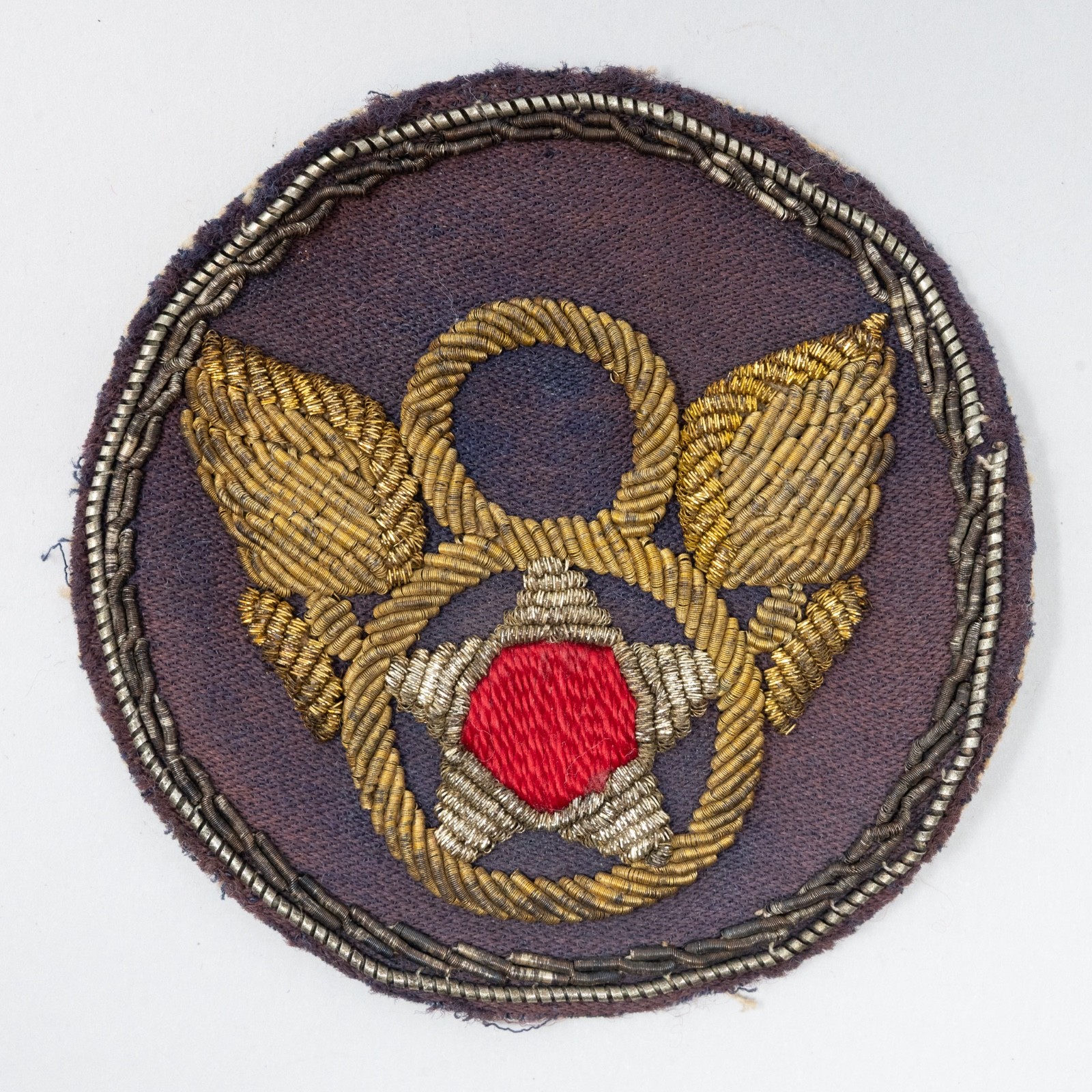 WWII Bullion 8th Air Force Patch USAAF Theater Made Original Masters of the Air