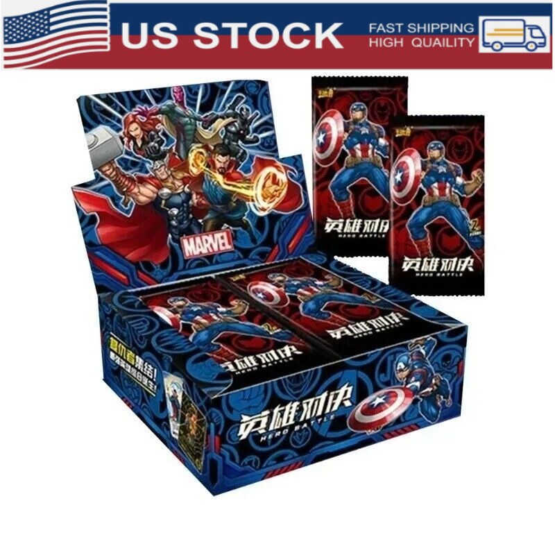 Marvel Kayou Series New Hero Battle NOT WEISS Box RARE Blue 30 Pack New US 